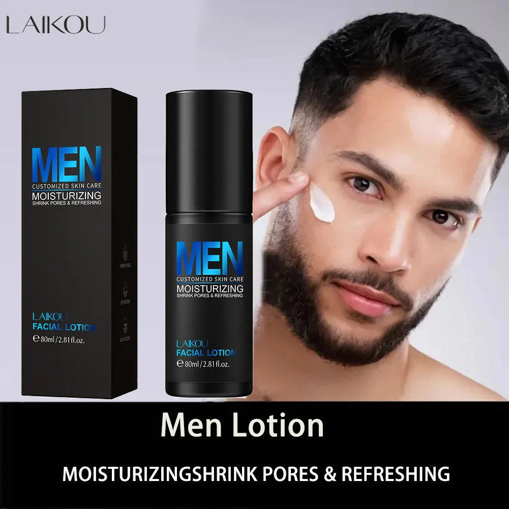 LAIKOU Men's Face Moisturizer – Hydrating & Oil Control Lotion
