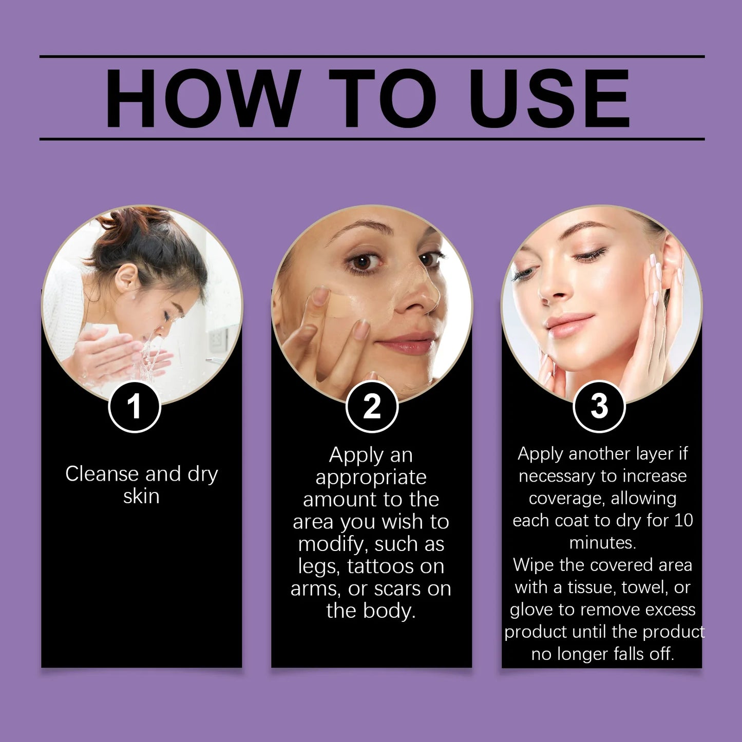 Body Coverage Perfector Long Lasting Waterproof Sweatproof Flawless Body Makeup Scars Spots Veins Tattoos Nourish Body Concealer Peaceful Pleasures Health and Wellness