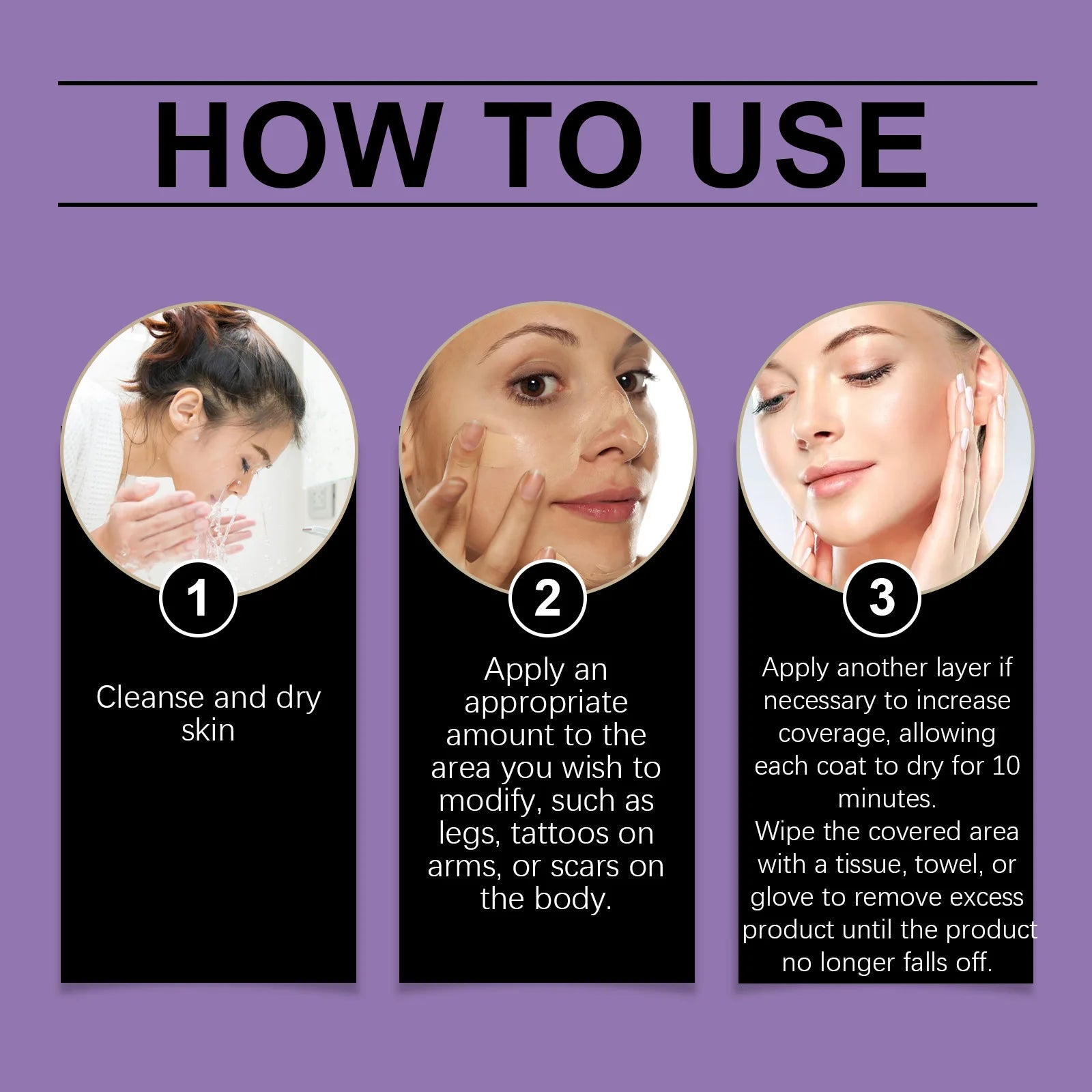 Body Coverage Perfector Long Lasting Waterproof Sweatproof Flawless Body Makeup Scars Spots Veins Tattoos Nourish Body Concealer Peaceful Pleasures Health and Wellness