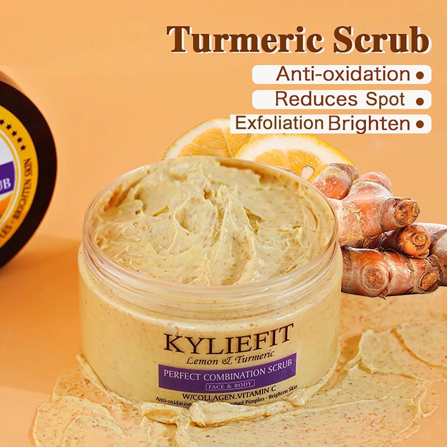 AILKE Turmeric Skin Care Set – Brighten, Cleanse & Moisturize