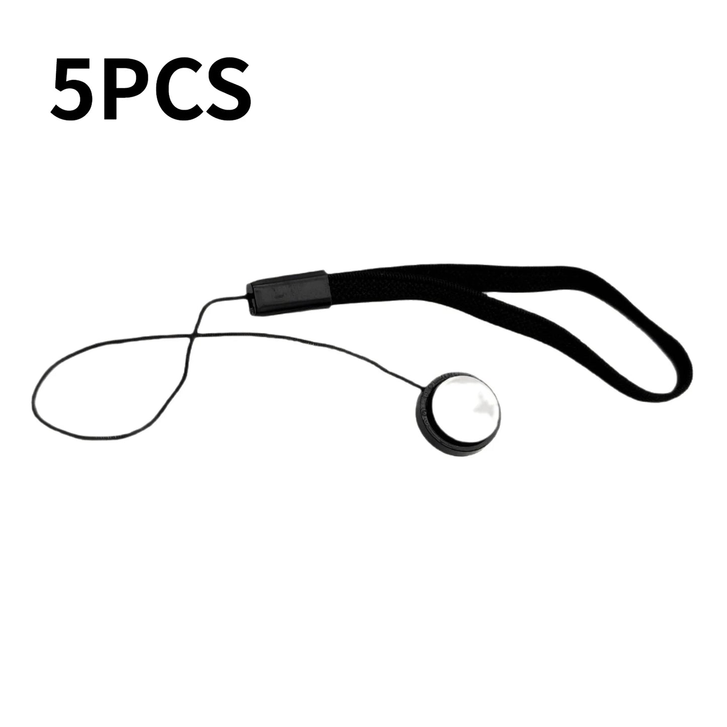 1/3/5 Pcs Camera Lens Cap Leash Keeper Holder with Elastic String Compatible with Universal DSLR SLR Mirrorless Cameras Video Peaceful Pleasures Health and Wellness 5pcs