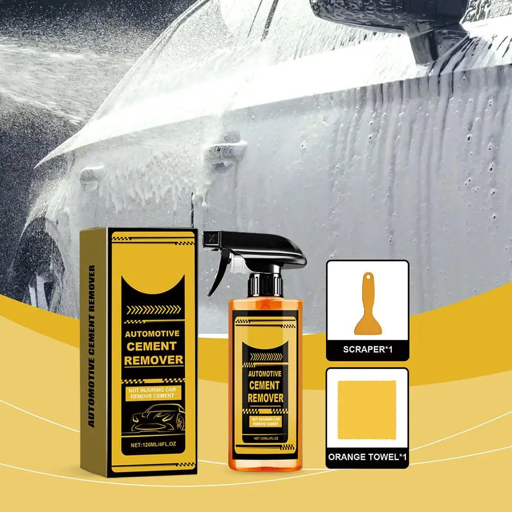 Exterior Car Cleaner Powerful Quick-Acting Car Detailing Cleaner Effective Cleaning Supplies For Sedan Commercial Vehicles Truck Peaceful Pleasures Health and Wellness