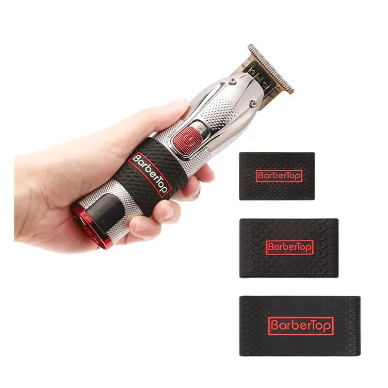 3Pcs/set Non Slip Barber Clipper Grip Bands Sleeve Hair Trimmer Anti-slip Ring Salon Professional Hair Clipper Holder Tools Peaceful Pleasures Health and Wellness