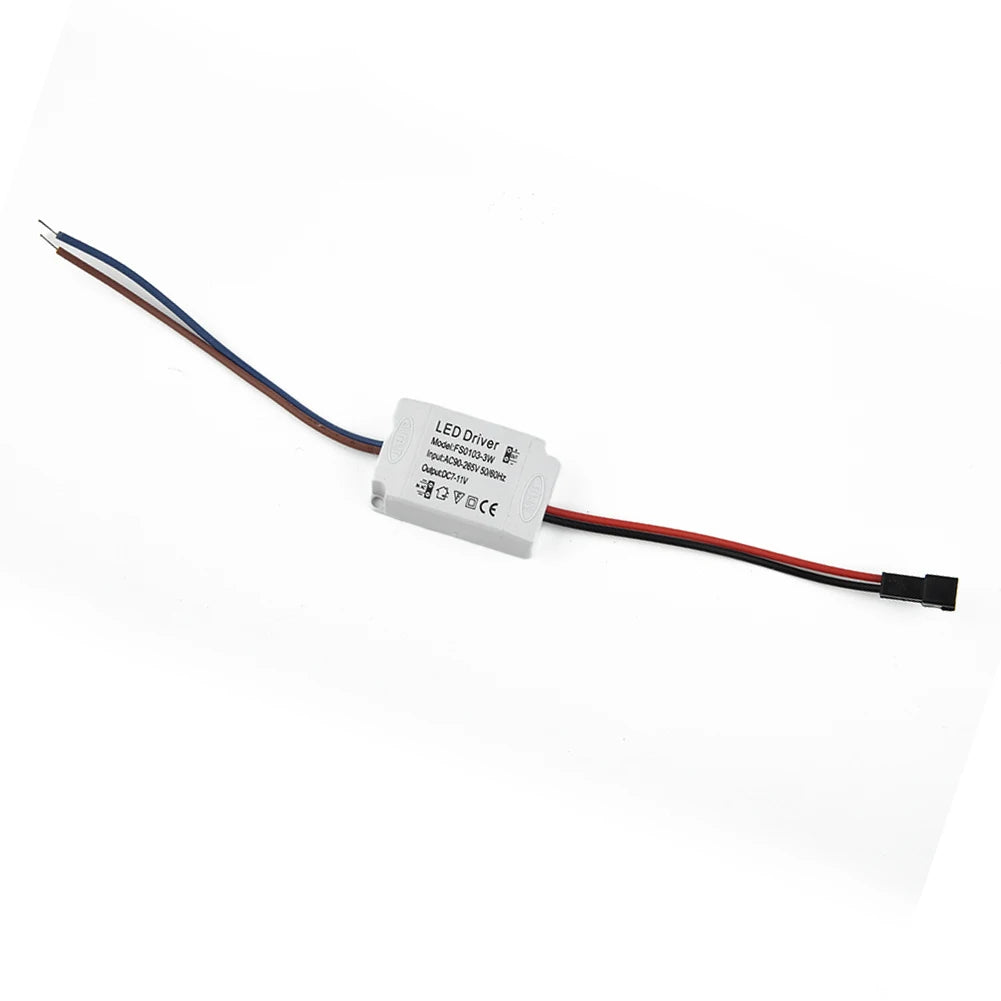 AC90 265V 3 24W LED Driver Power Supply Adapter Transformer Lights 3W