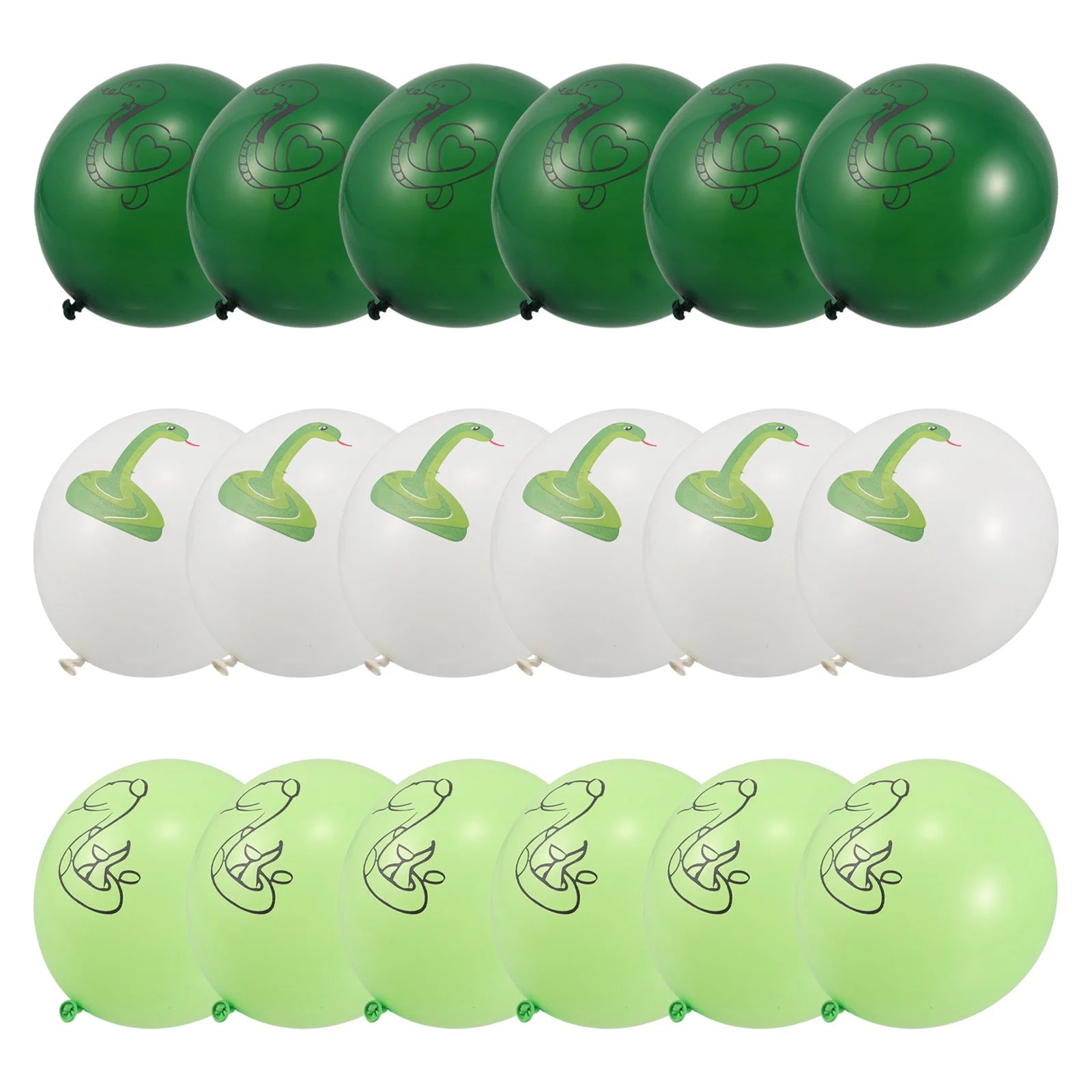 18Pcs Snake Balloons Set Birthday Party Decorations Hanging Snake Balloons Fun Themed Party Decor Birthday Decor Peaceful Pleasures Health and Wellness other other