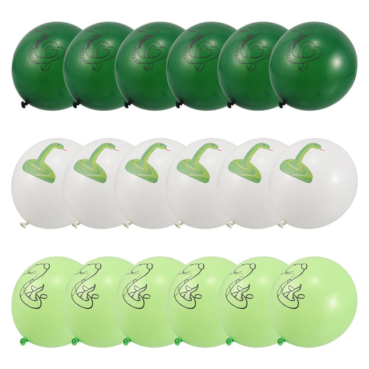 18Pcs Snake Balloons Set Birthday Party Decorations Hanging Snake Balloons Fun Themed Party Decor Birthday Decor Peaceful Pleasures Health and Wellness other other