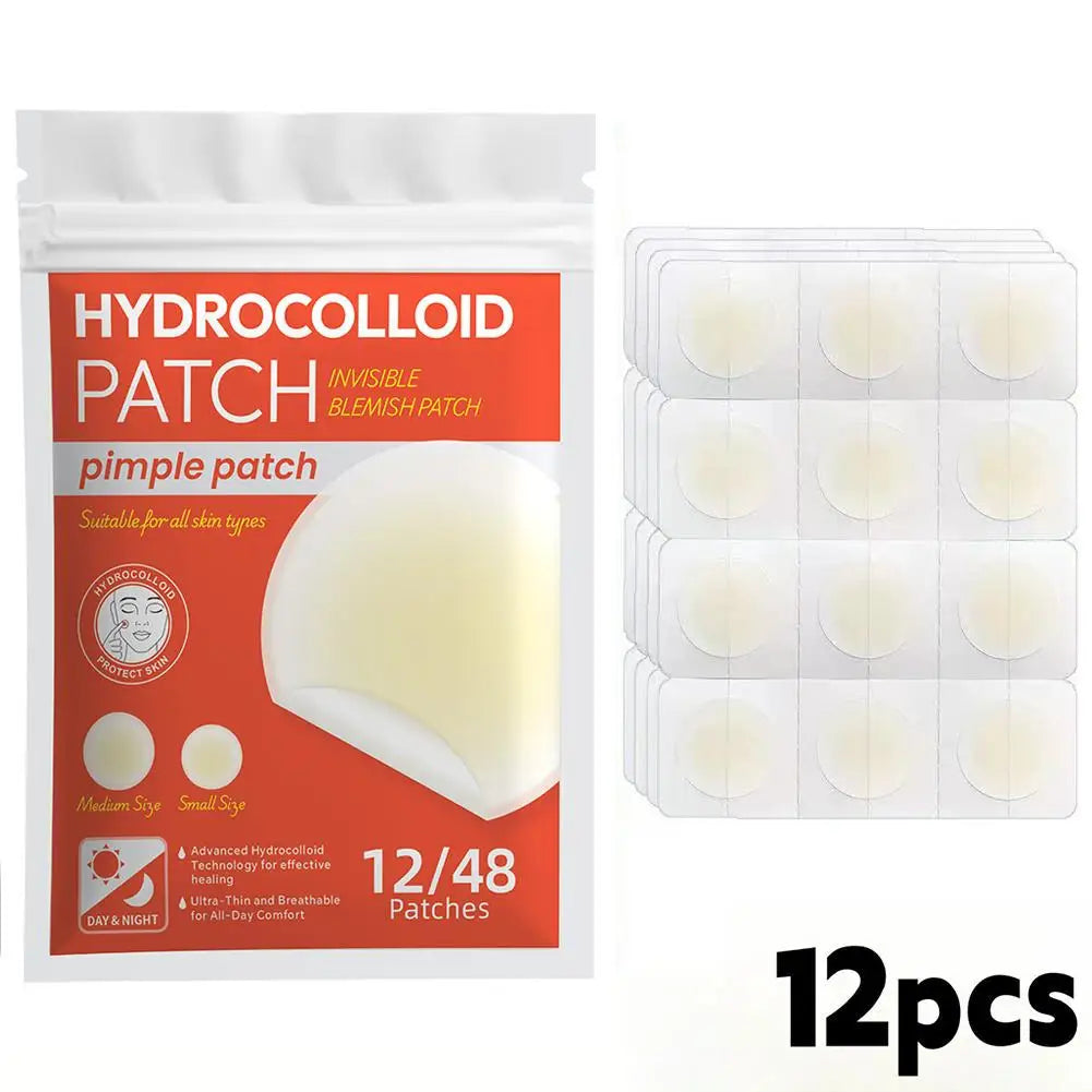 Hydrocolloid Acne Patches – Hyaluronic Acid Blemish Dots