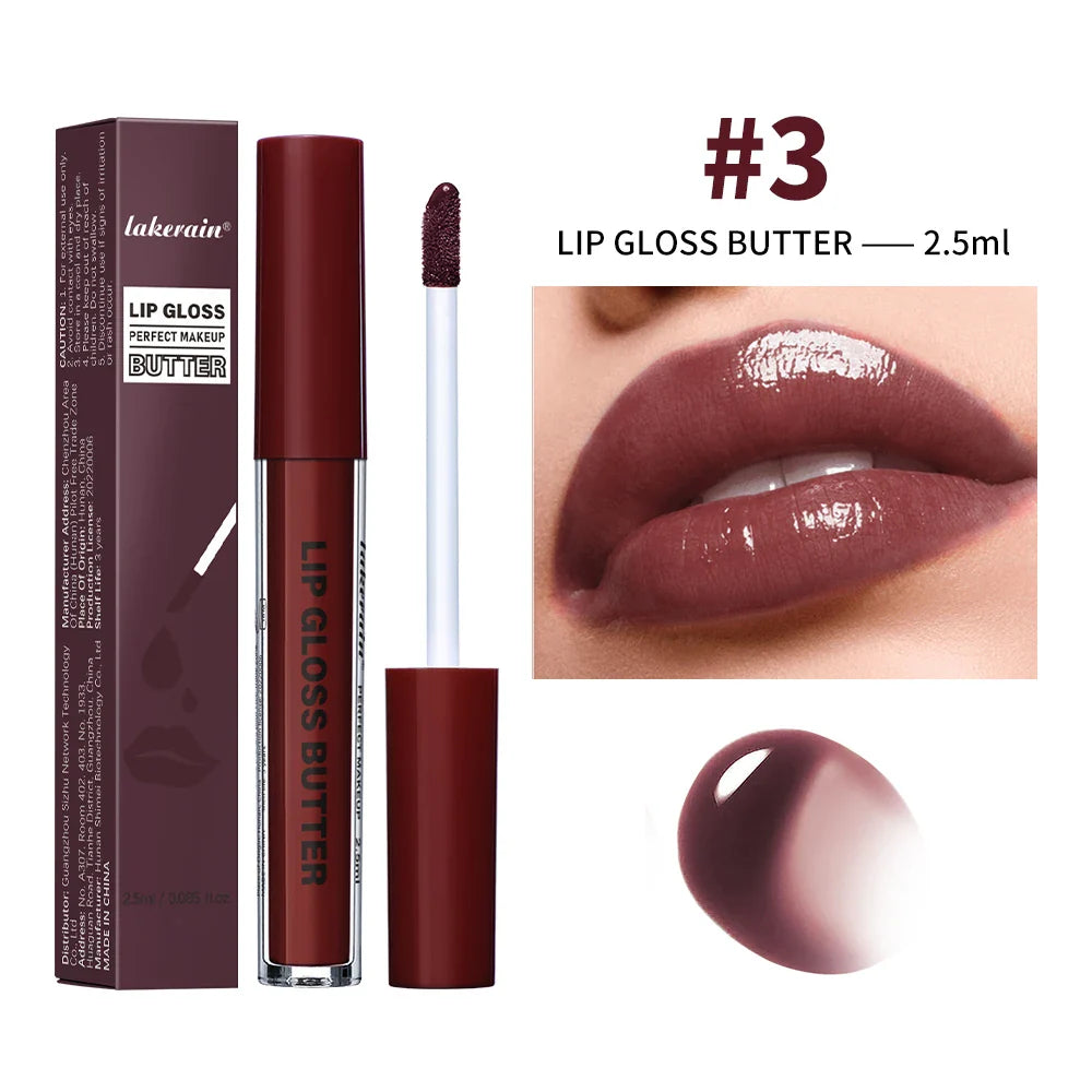 Lakerain Plumping Butter Lip Gloss | 13 Shades, Moisturizing