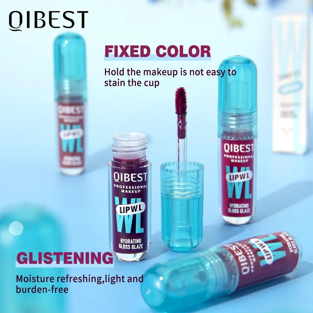 Qibest Original Moisturizing Lip Balm Lip Oil Gloss Care of The Lips Benetitnt for Lips Plumping Exfoliating Plumping Gloss Oil Peaceful Pleasures Health and Wellness