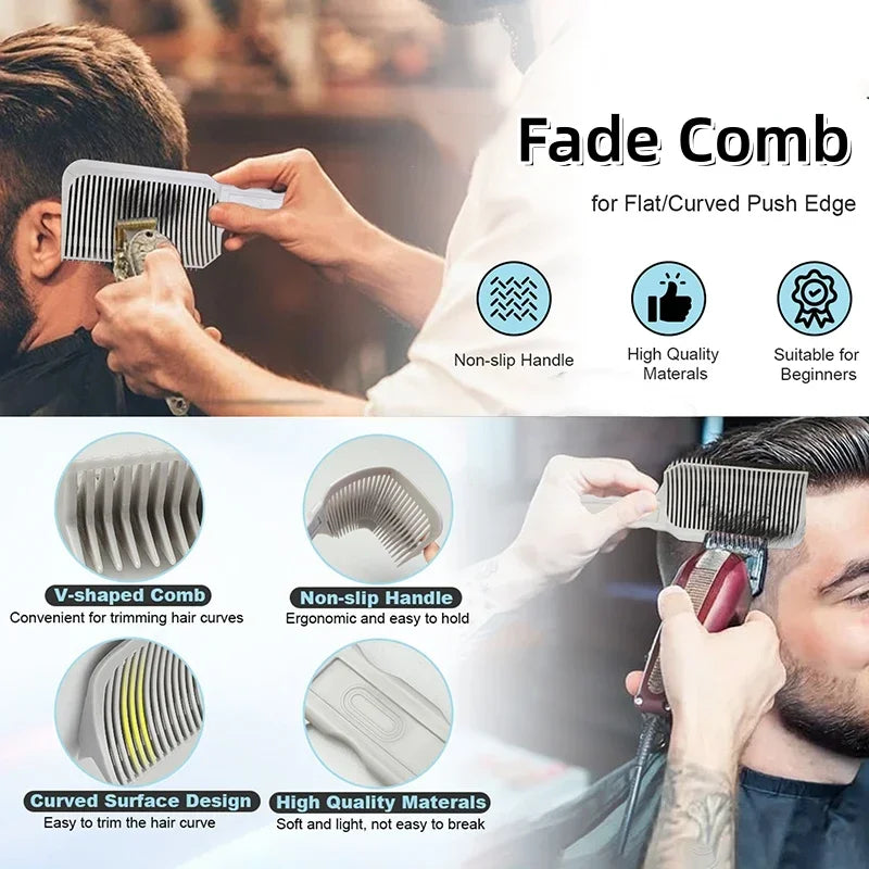 Professional Barber Positioning Comb for Salon Styling Peaceful Pleasures Health and Wellness