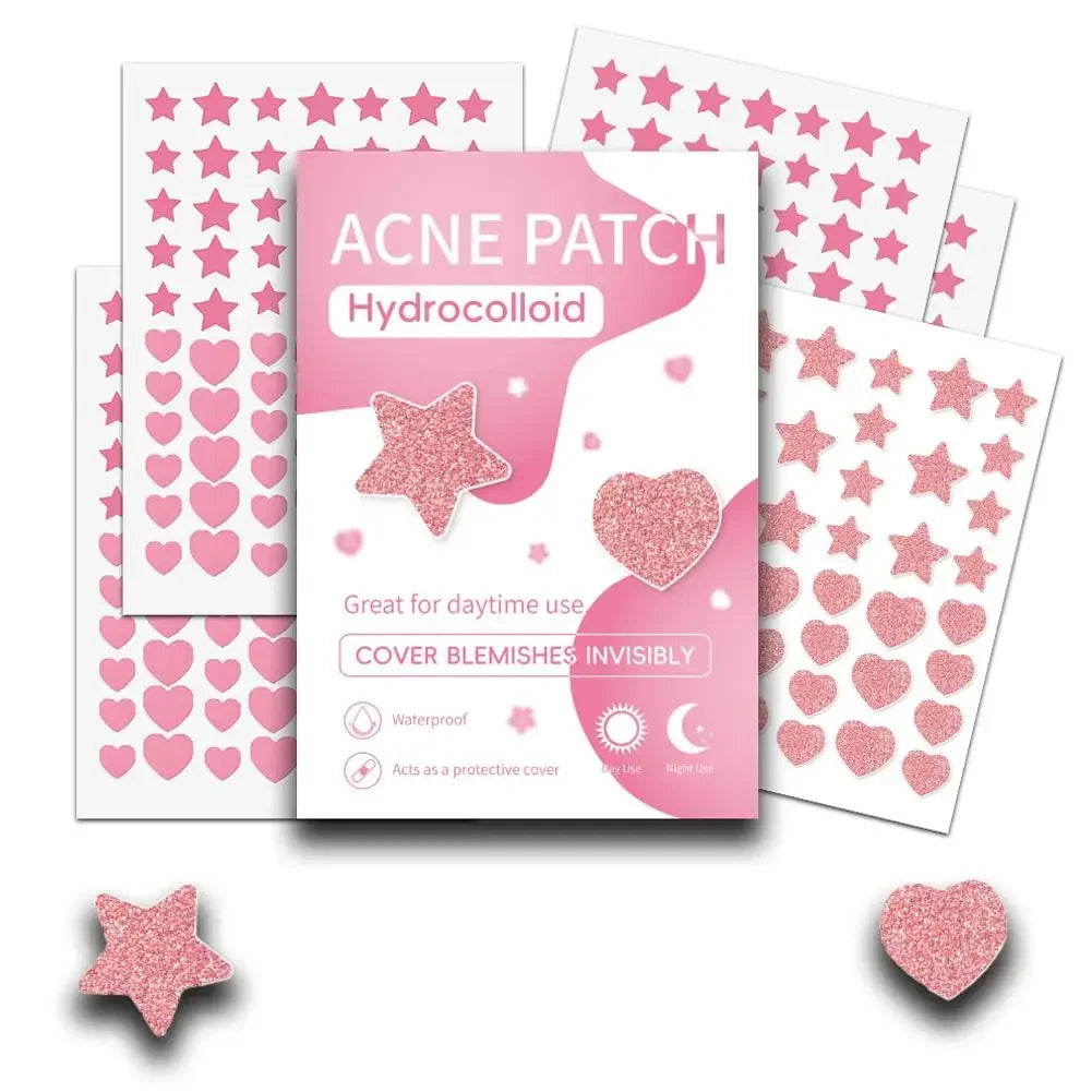 Colorful Star Pimple Patches – Acne Spot Stickers for Face Peaceful Pleasures Health and Wellness