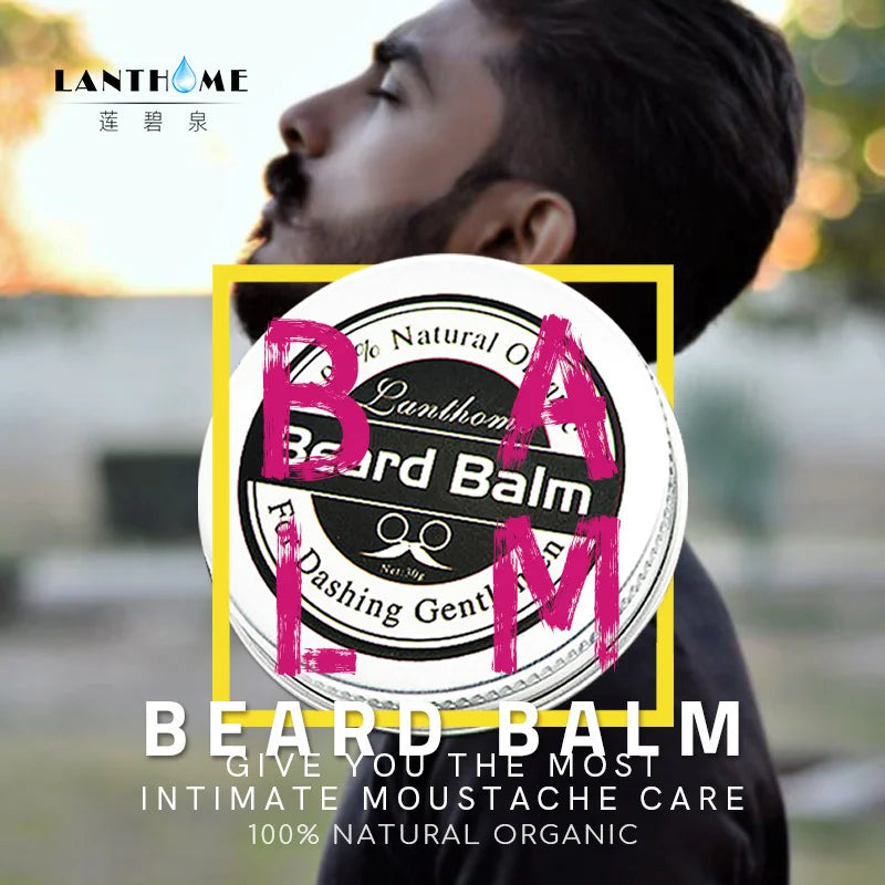 Lanthome 30g Beard Balm Conditioner – Softness & Growth