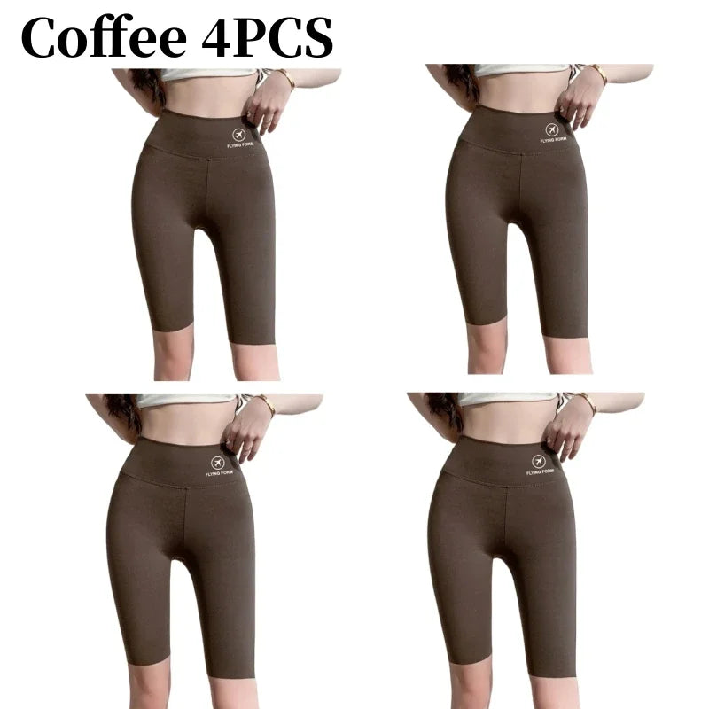 Women's High Waist Shark Shorts – Yoga Running Hip Lift