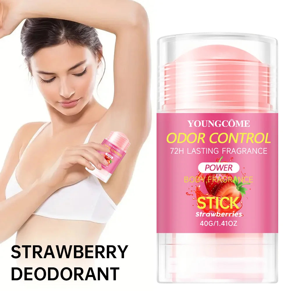 Odor Control 72h Lasting Fragrance Body Odor Remove Cream Removal Armpit Refreshing Antiperspirant Lasting Aroma Deodorant Peaceful Pleasures Health and Wellness