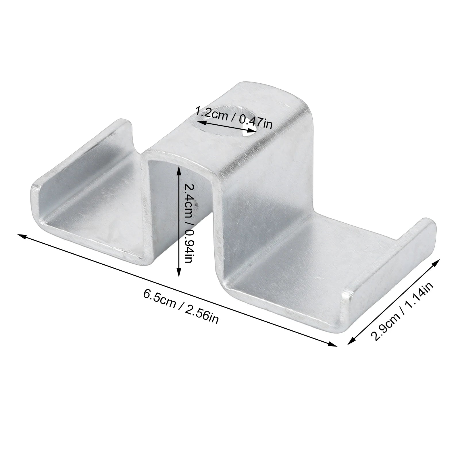 25pcs Grating Clamps Galvanized Steel Saddle Clamps for Industrial Flooring Drainage Systems Mezzanines Walkways Stair Treads Peaceful Pleasures Health and Wellness