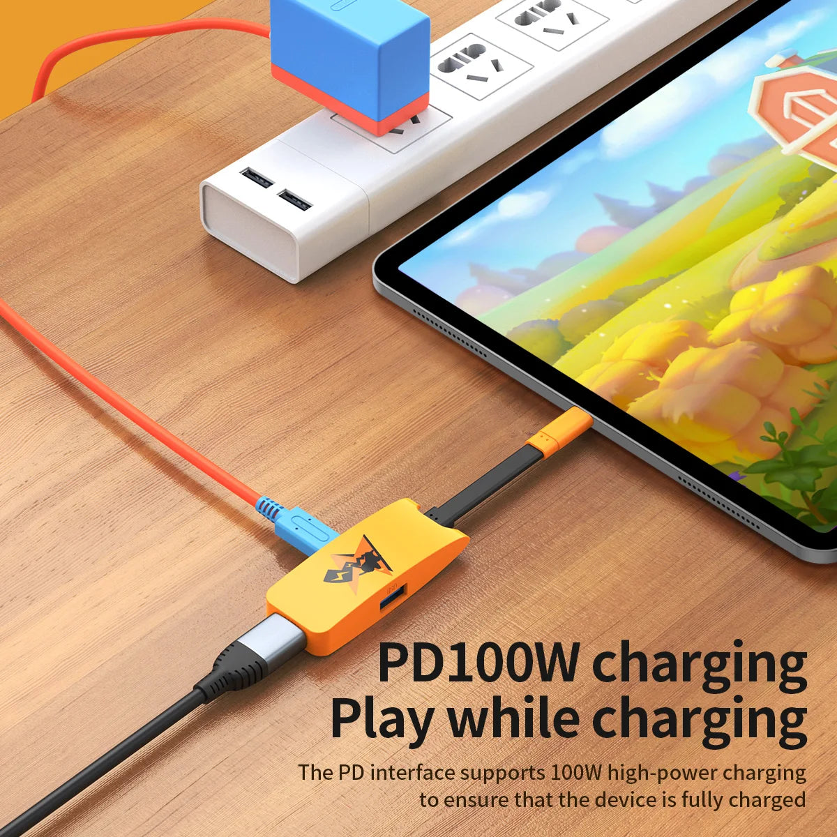 NADODO USB-C to HDMI Dock – Switch, Steam Deck & iPad | PD 100W