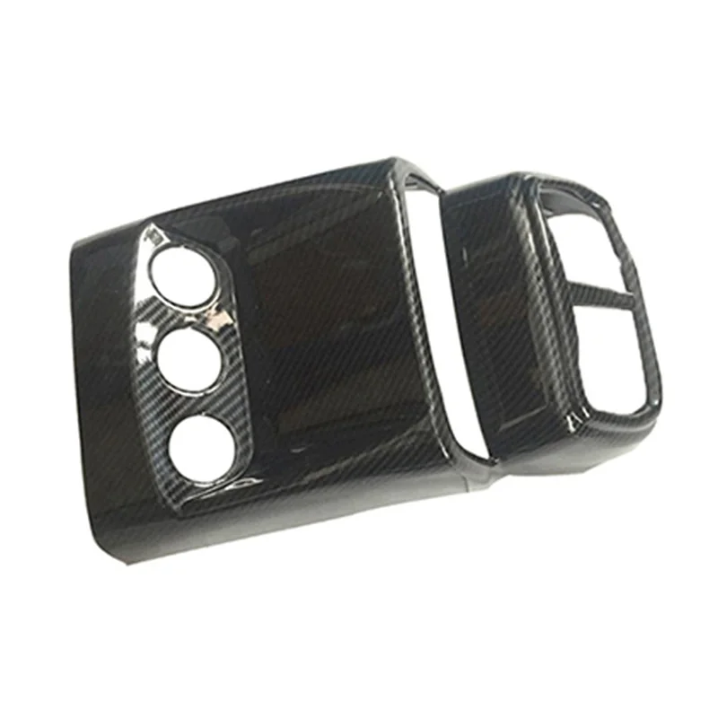 A36T-Air Conditioner Outlet Vent Cover Rear Armrest Outlet Vent Cover Accessories Component For Hyundai Santa Fe 2019-2020 Peaceful Pleasures Health and Wellness Carbon fiber