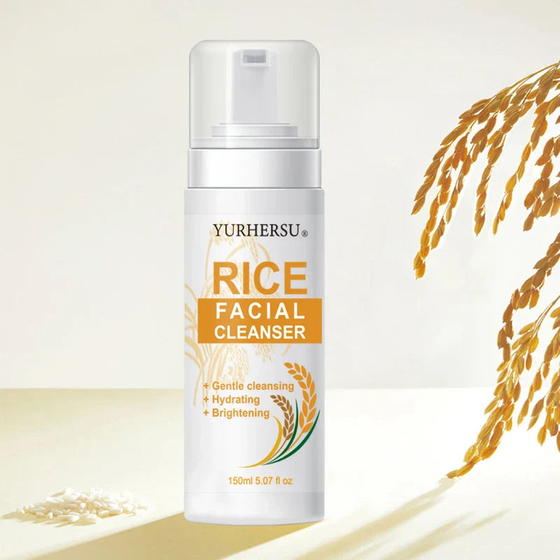 YURHERSU Rice Essence Facial Cleanser – Deep Clean & Hydrate