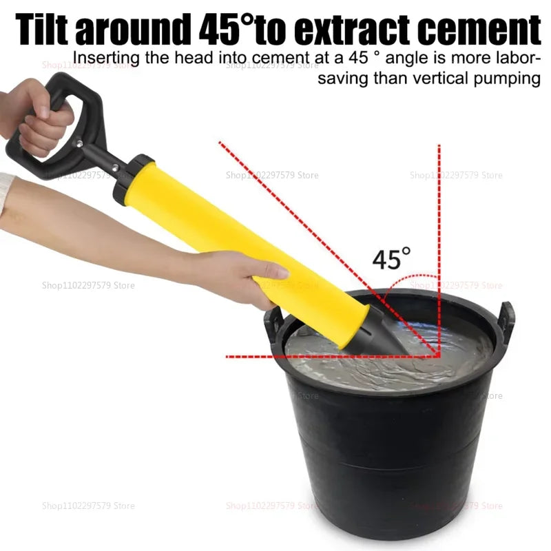 1PC Caulking Gun for Brick Pointing Mortar Filling Cement Grouting Tool with 4 Nozzles for Masonry Waterproofing and DIY Peaceful Pleasures Health and Wellness