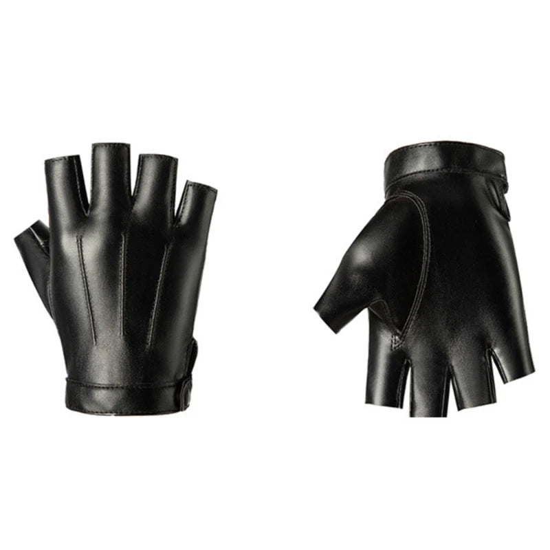 Unisex Half Finger Cycling Gloves Anti Slip Breathable for Motorcycle MTB Road Bike Men Women Outdoor Sports Bicycle Gloves Peaceful Pleasures Health and Wellness snap-fastener One Size