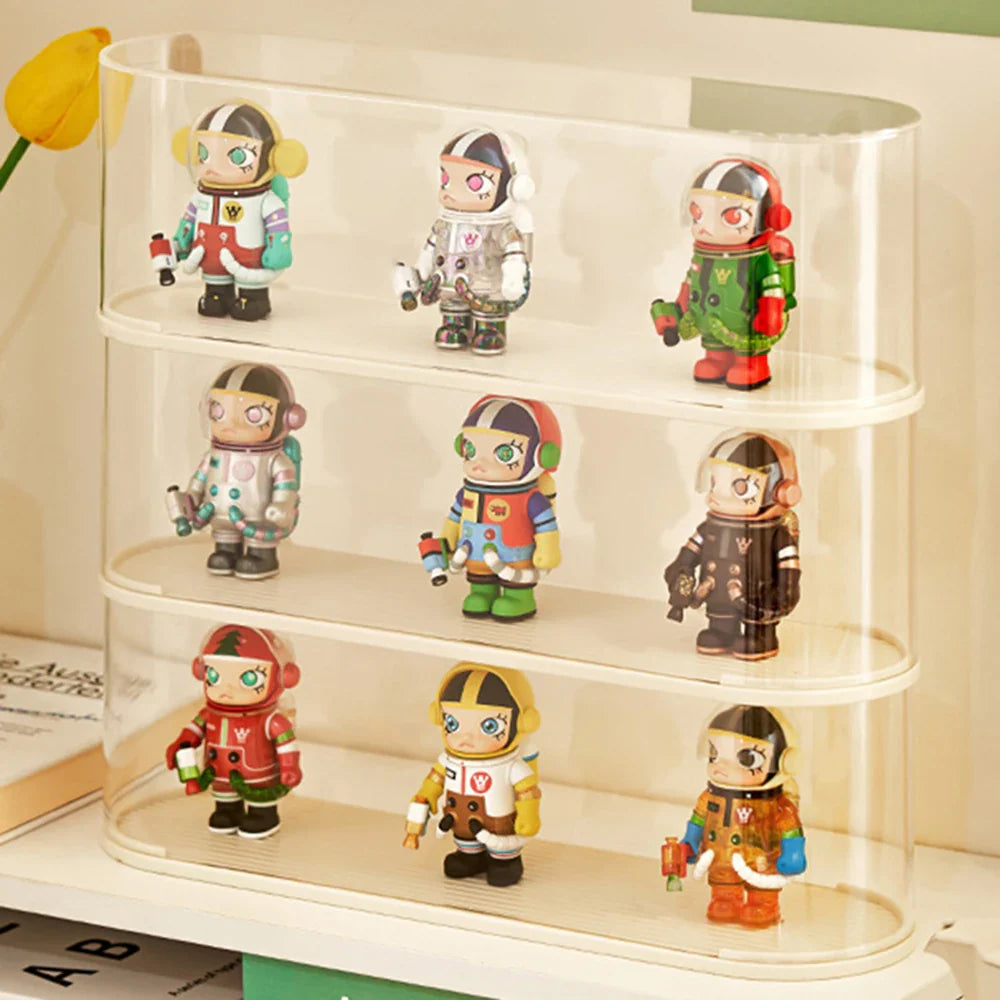 Transparent Stackable Blind Box Display Rack – Dustproof