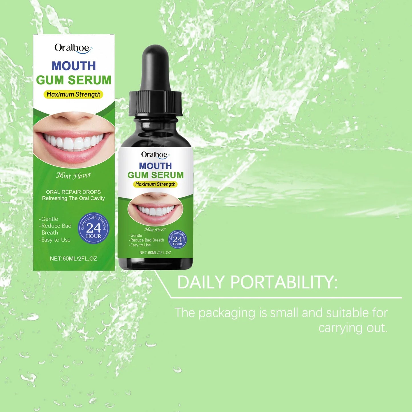 Oralhoe Gum Serum – Fresh Breath, Whitening & Gum Care 60ml