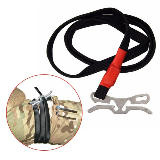 First Aid Elastic Ropes Fast Hemostasis Outdoor Tourniquet Tools Belt Survival Equipment Combat Application Camping Supplies Peaceful Pleasures Health and Wellness