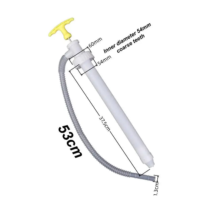 1Pcs Manual Liquid Transfer Pump Oil Well Press Pump Head Pipe for Oil Drum Portable Manual Pump for DIY and Workshop Tasks Peaceful Pleasures Health and Wellness A2