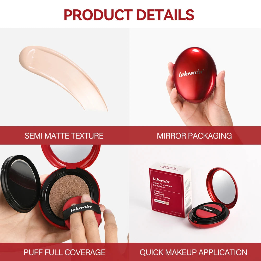 Lakerain Waterproof Foundation Cream for Women Peaceful Pleasures Health and Wellness