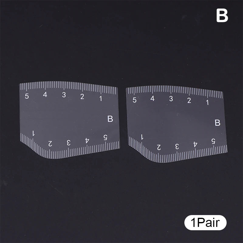 Eyebrow Shaping Ruler Stencil Kit – Beginner Brow Tool