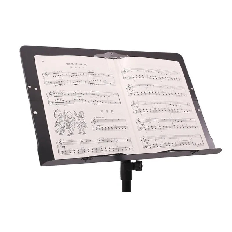 Plastic Sheet Music Holder Storage Clip Transparent Model Score Stand