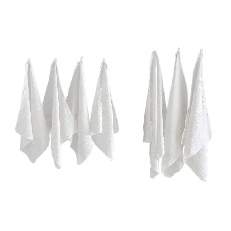 Baby Washcloths 3-4 Pack | Soft Cotton Newborn Face Towels