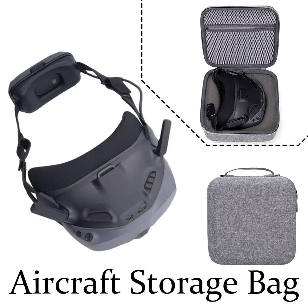 DJI Goggles N3 Hard Storage Bag with Waterproof Features Peaceful Pleasures Health and Wellness