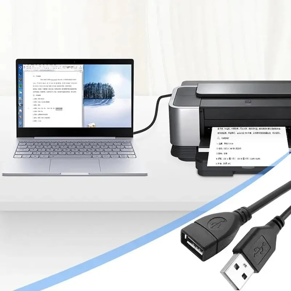 USB 2.0 A Male to Female Extension Cable | 0.6m 1m 1.5m