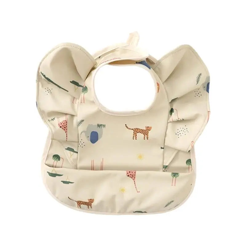 Angel Wing Baby Bib | Waterproof Adjustable Feeding Apron
