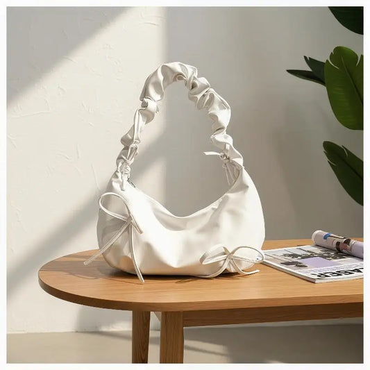 Large Capacity Hobo Shoulder Bag | Casual PU Tote for Women Hobo Shoulder Bag Oasis Select