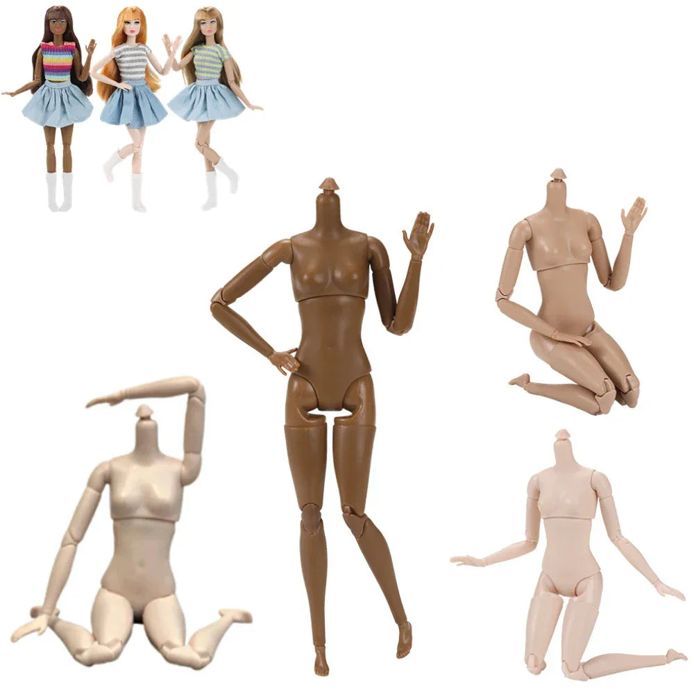 26cm 1/6 Scale BJD Doll, Super Flexible Female Action Figure with 22 Movable Joints, Nude Body Model for BJD Display Parts Peaceful Pleasures Health and Wellness