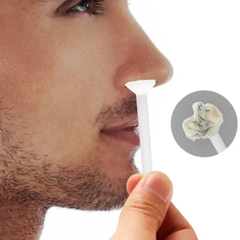 Nose Hair Trimmer - Portable Wax - Coated Nose Hair Removal Cosmetic Tool - Nose Cleaning Tool Peaceful Pleasures Health and Wellness