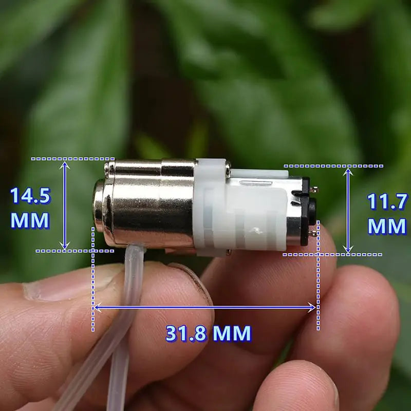 Mini 10MM Planetary Gear Metering Pump DC 3.7V Ultra Micro Peristaltic Pump Squeezing Dosing Pump Precision Small Flow Motor Peaceful Pleasures Health and Wellness one size 1pc