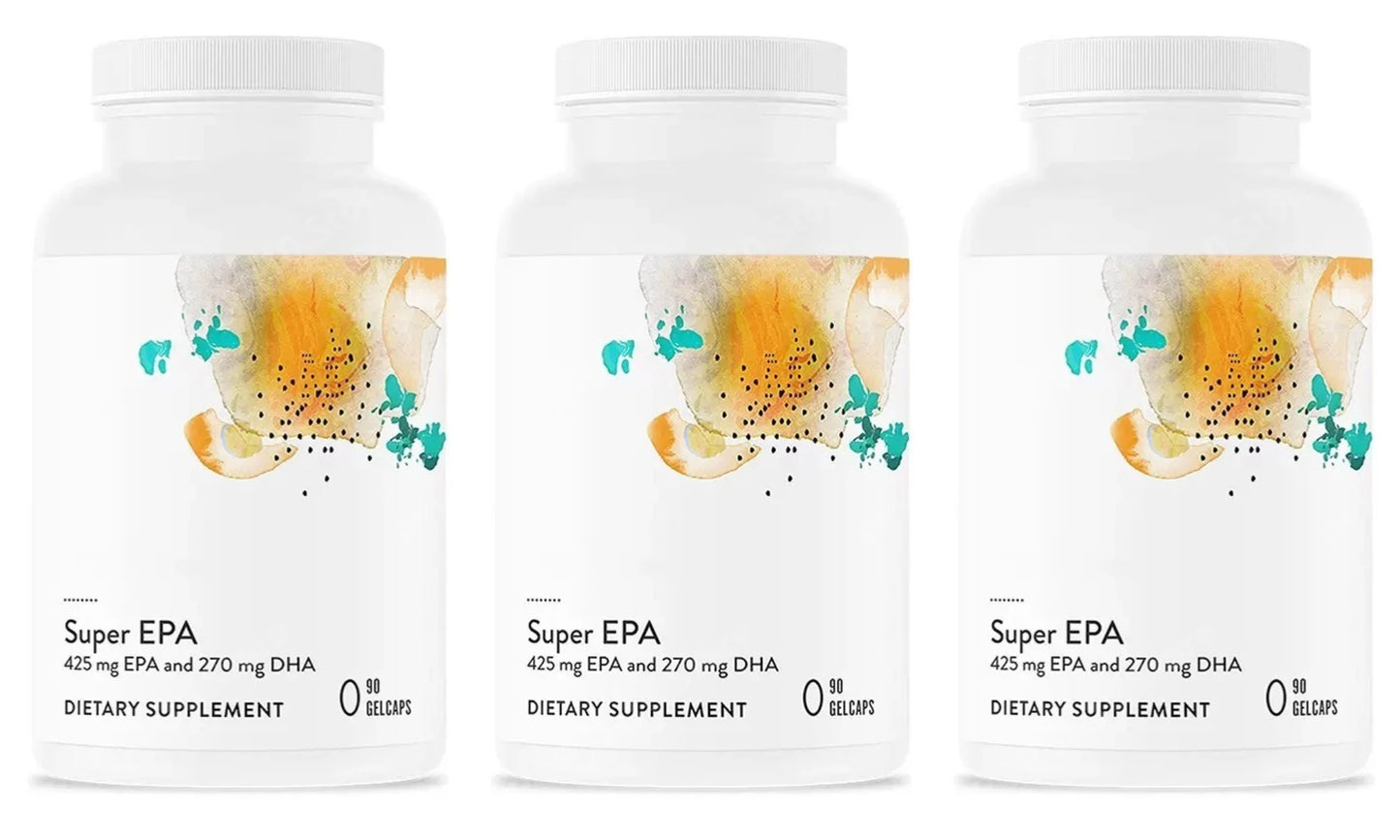 Omega-3 Fish Oil DHA Supplement – 90 Softgels, Gluten-Free