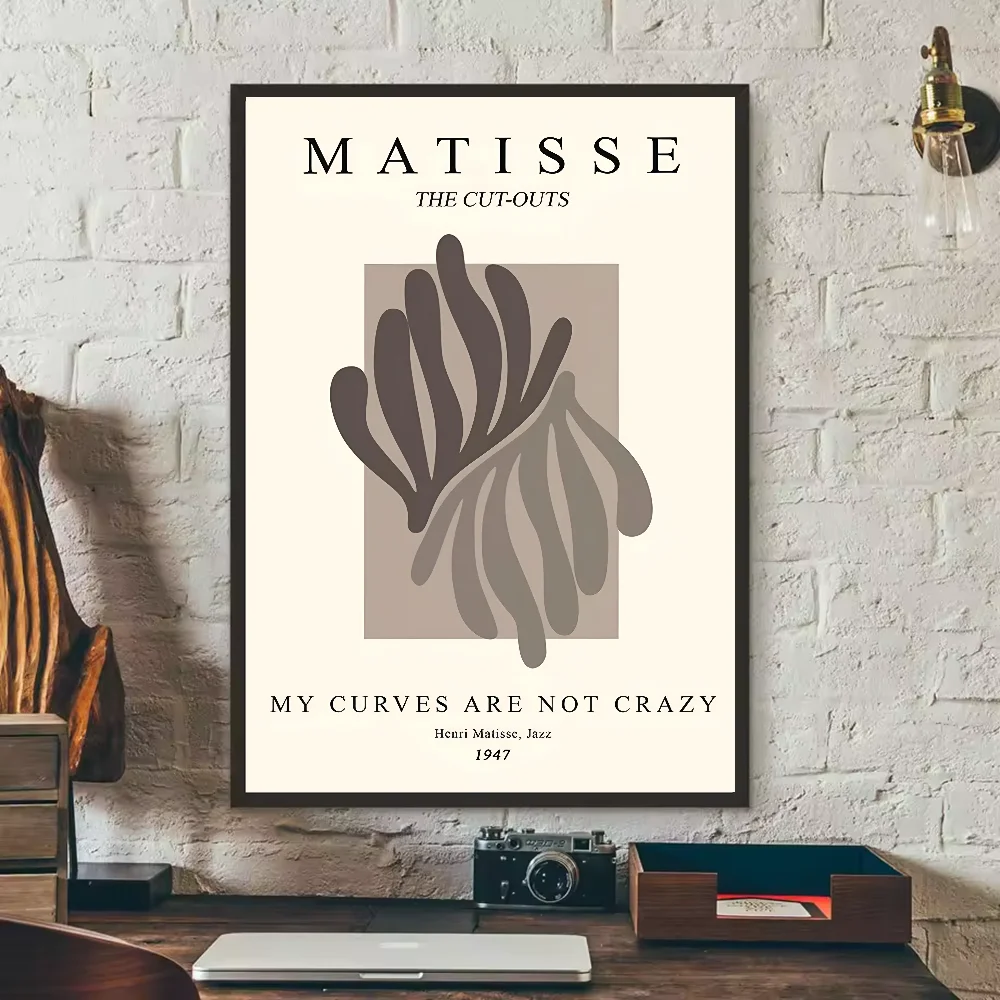 abstract matisse flower human body Poster HD art sticky wall waterproof home living room bedroom bar aesthetic decoration Peaceful Pleasures Health and Wellness z9 15X20cmNoframe