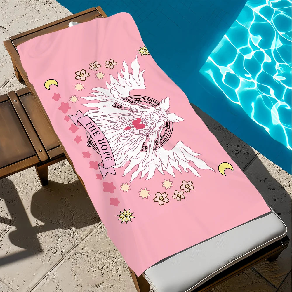 Cardcaptor Sakura Anime Beach Towel | Quick Dry, Soft, Multi-Size
