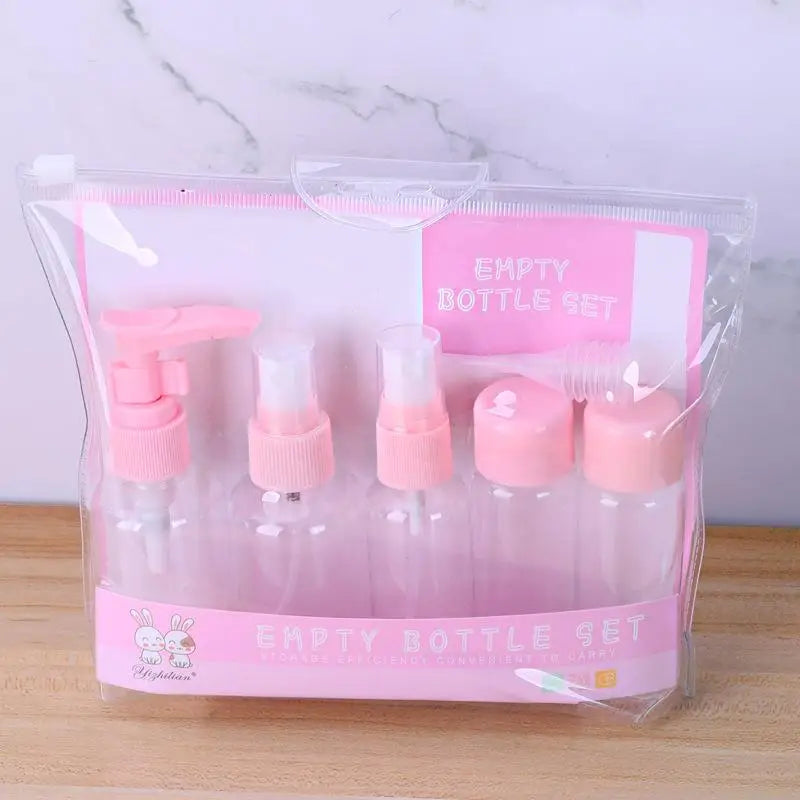 Travel Size Skincare Set – Leakproof Refillable Toiletry Bottles