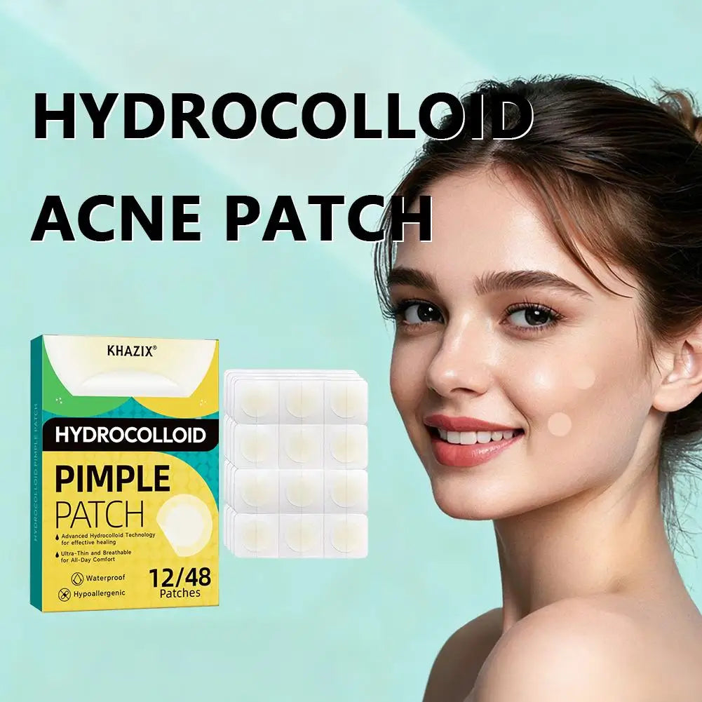 Hydrocolloid Acne Patches – Hyaluronic Acid Blemish Dots
