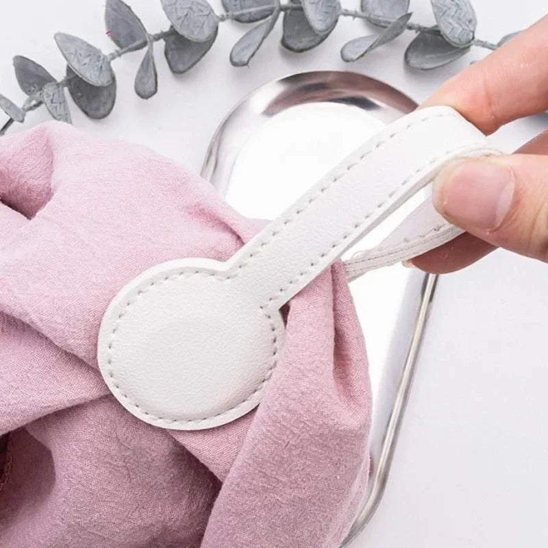 Magnetic Hat Clip for Bag – PU Leather Hat Keeper Buckle