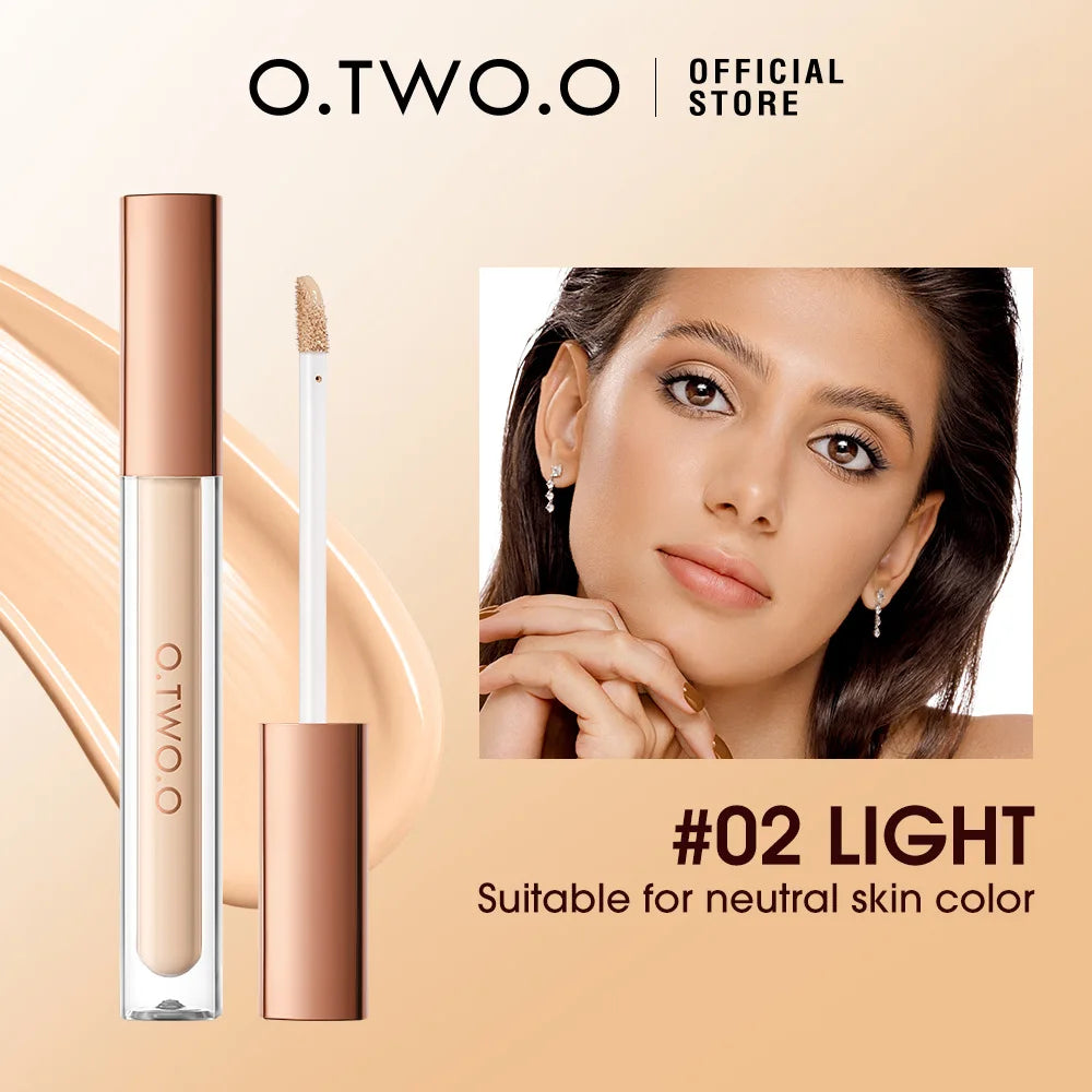 O.TWO.O Full Coverage Matte Concealer Cream – Waterproof