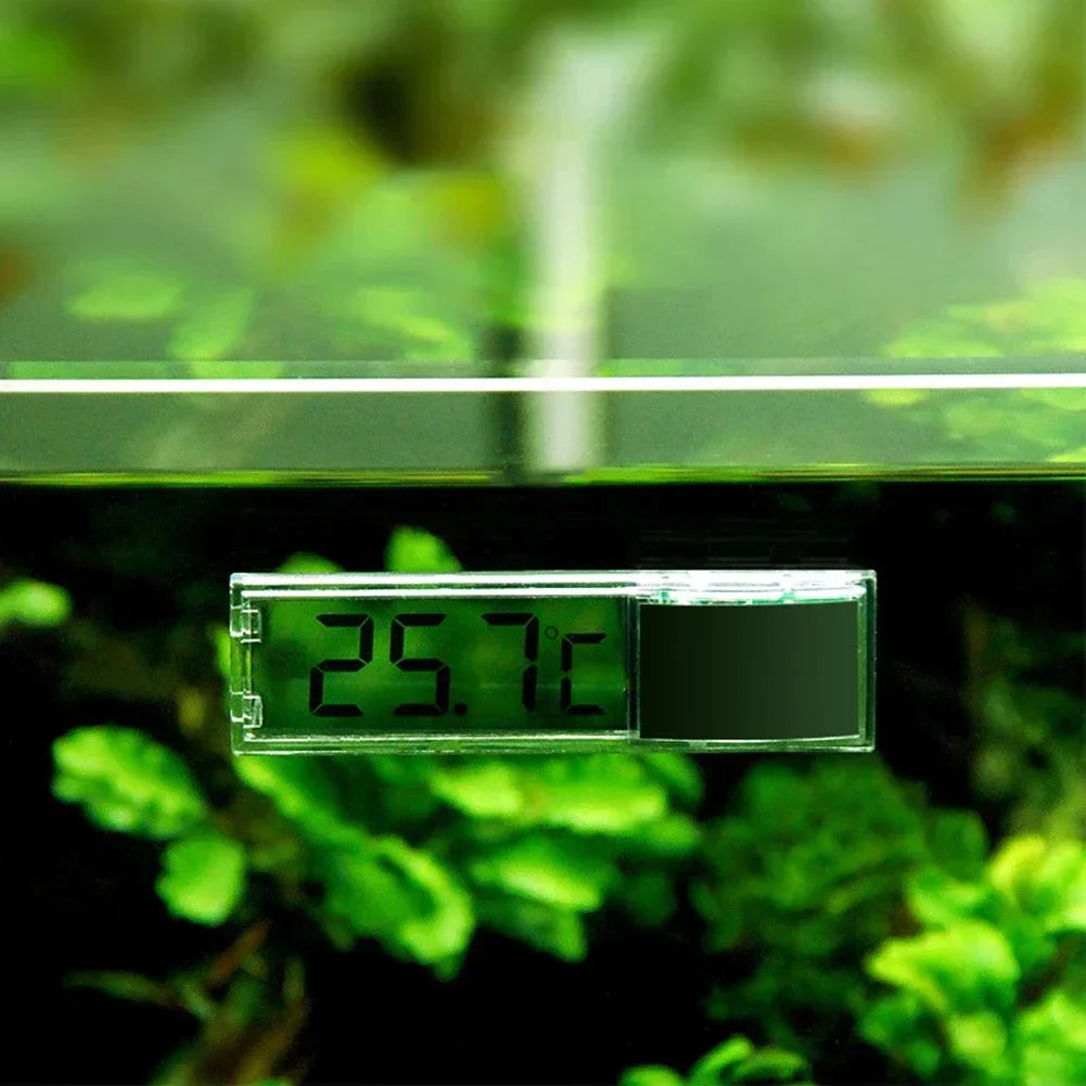 3D Digital LCD Aquarium Thermometer – Fish & Turtle Tank