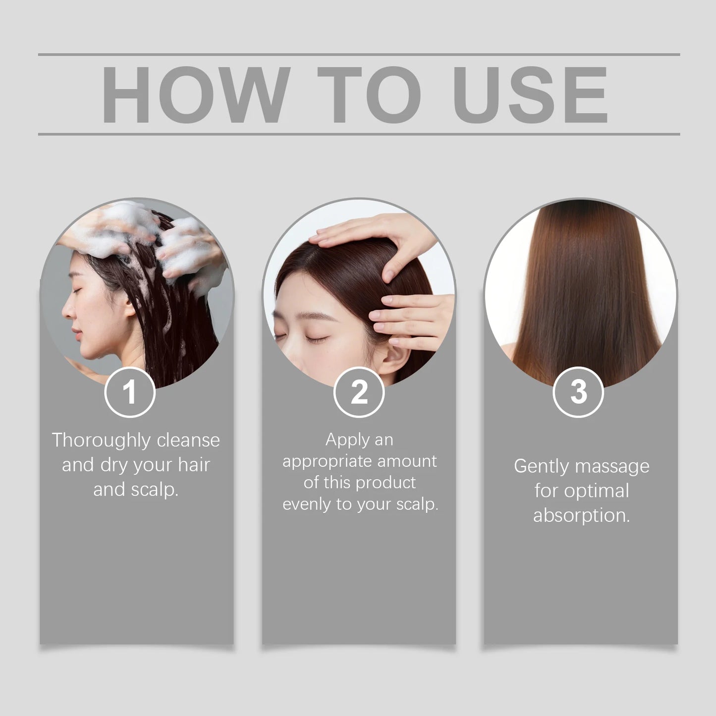Rosemary Nourish Hair Care Essence Repair Damaged Hair Follicles Strengthen Hair Roots Oil Control Moisturizing scalp Care Serum Peaceful Pleasures Health and Wellness