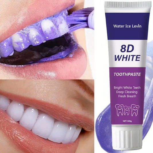 Purple Whitening Toothpaste – Apatite, Alcohol & Sulfate Free Whitening Toothpaste Oasis Select