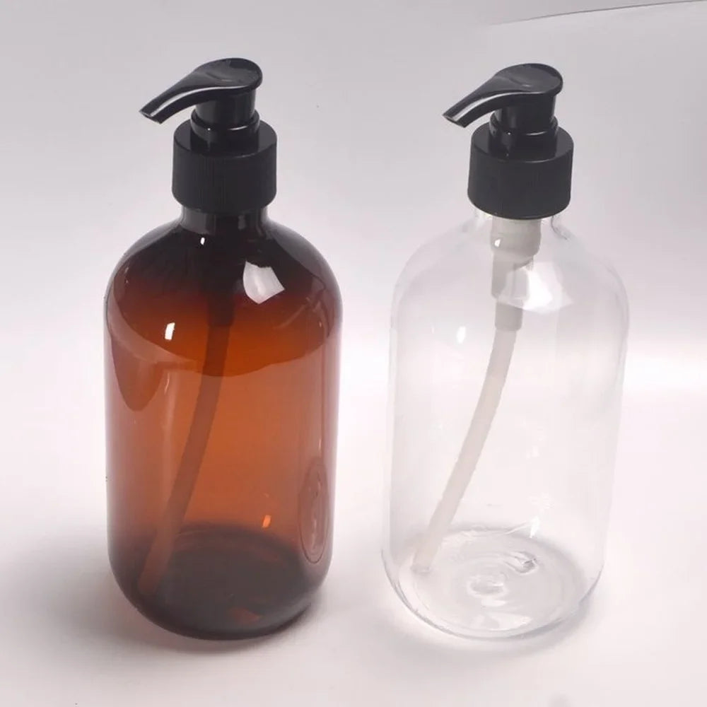 1Pcs 300ml/500ml Spray Bottles Sub-bottling Plastic Multicolor Refillable Bottle Empty Container Flip-top Dispensing Makeup Tool Peaceful Pleasures Health and Wellness